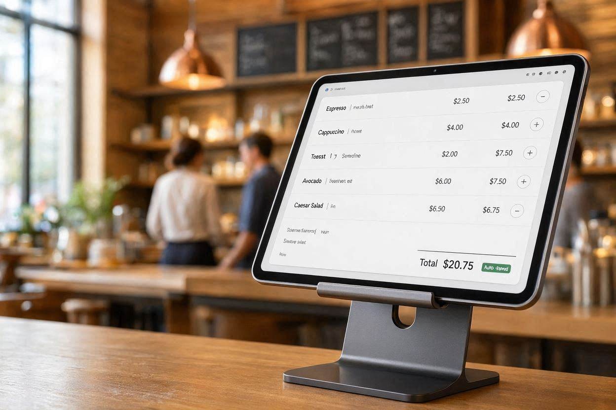 Order & Billing interface